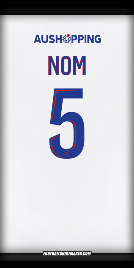 Maillot Olympique Lyon 2024/2025 -  nom - 5