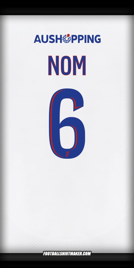 Maillot Olympique Lyon 2024/2025 -  nom - 6