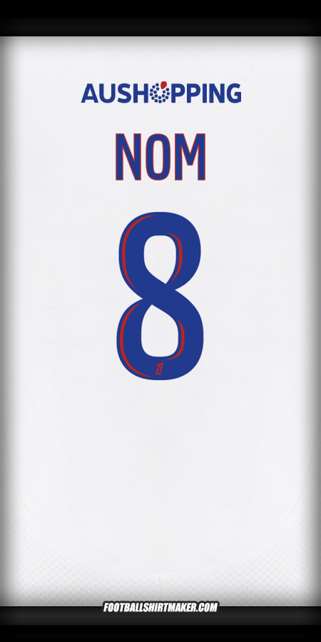 Maillot Olympique Lyon 2024/2025 -  nom - 8