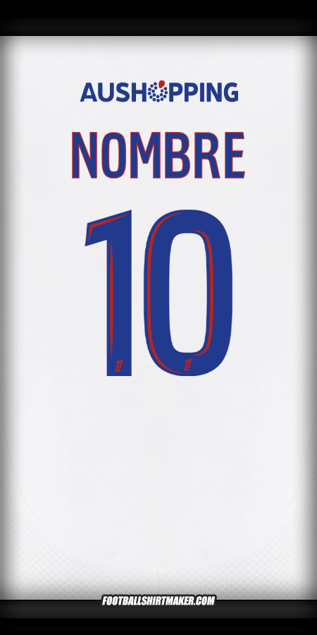 Camiseta Olympique Lyon 2024/2025 -  nombre - 10
