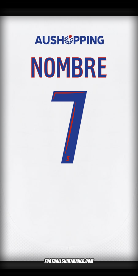 Jersey Olympique Lyon 2024/2025 -  nombre - 7