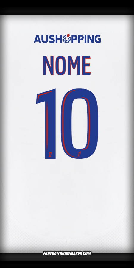Maglia Olympique Lyon 2024/2025 -  nome - 10