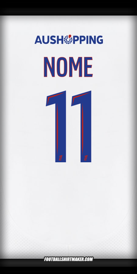 Camisa Olympique Lyon 2024/2025 -  nome - 11