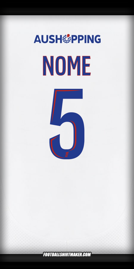 Maglia Olympique Lyon 2024/2025 -  nome - 5