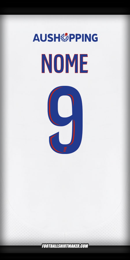Camisola Olympique Lyon 2024/2025 -  nome - 9