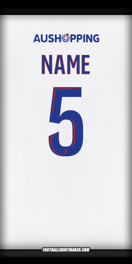 Jersey Olympique Lyon 2024/2025 -  name - 5