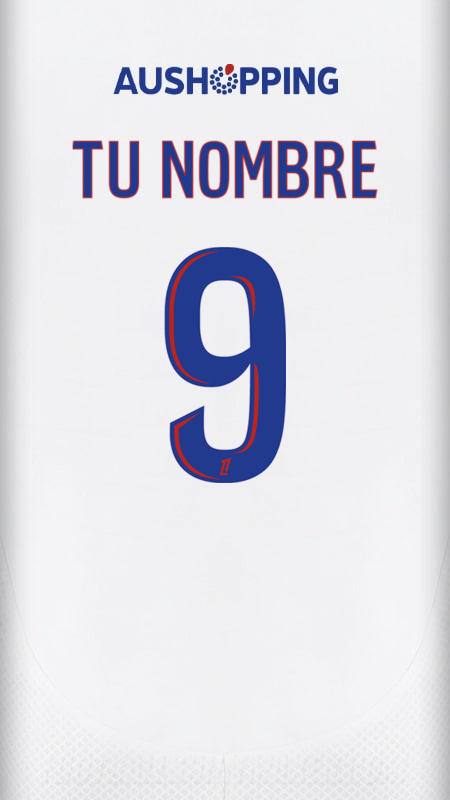 Camiseta Olympique Lyon 2024/2025 número 9 tu nombre