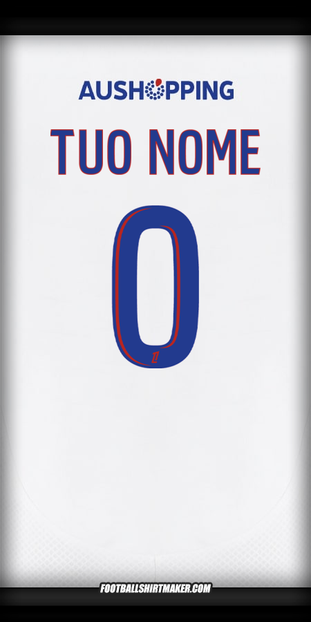 Maglia Olympique Lyon 2024/2025 -  tuo nome - 0
