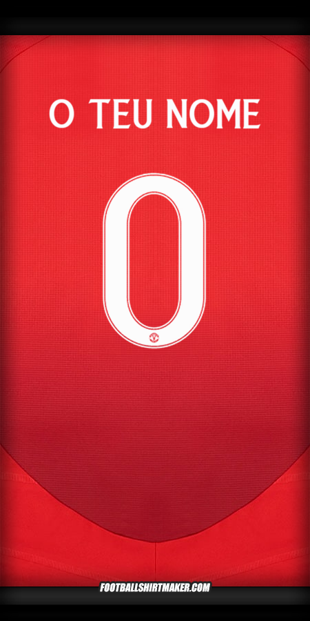 Camisola Manchester United 2024/2025 Cup -  o teu nome - 0