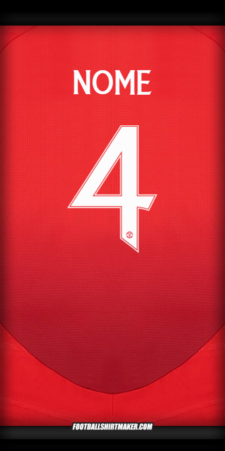 Maglia Manchester United Cup 2024/2025 -  nome - 4