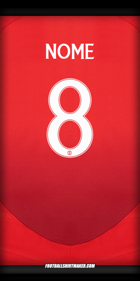 Maglia Manchester United Cup 2024/2025 -  nome - 8