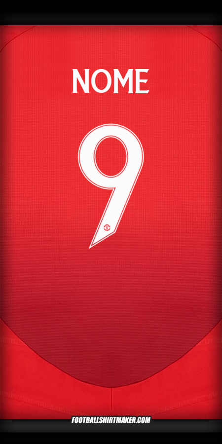 Maglia Manchester United Cup 2024/2025 -  nome - 9