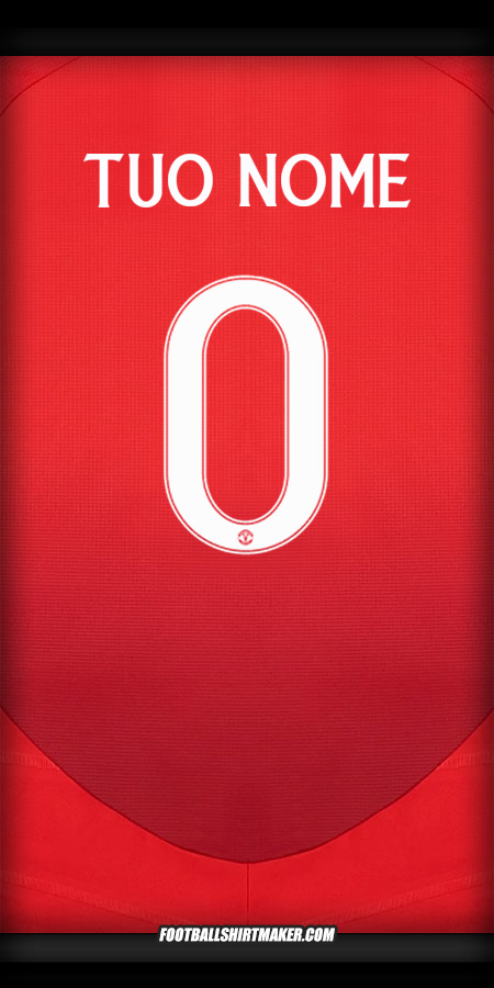 Maglia Manchester United 2024/2025 Cup -  tuo nome - 0