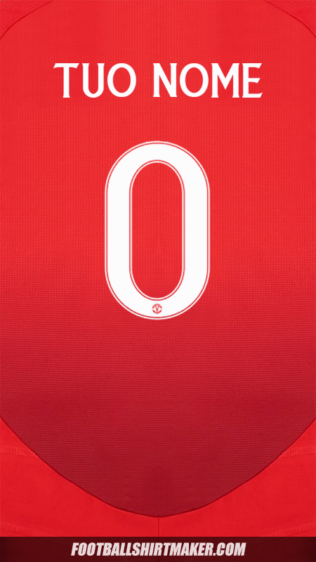 Maglia Manchester United 2024/2025 Cup -  tuo nome - 0