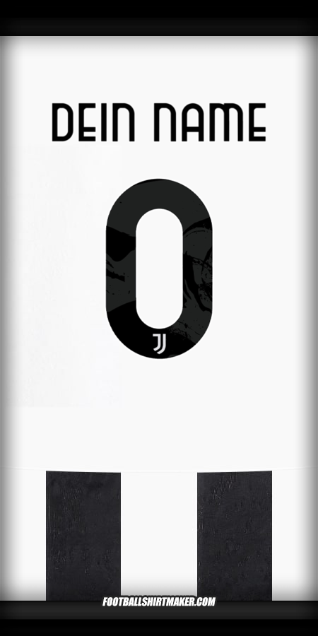 Trikot Juventus FC 2024/2025 Cup -  dein name - 0