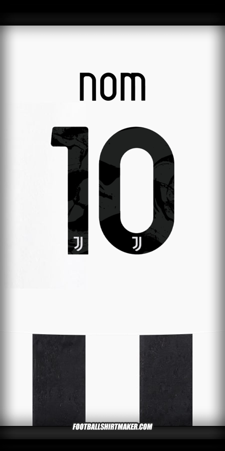 Maillot Juventus FC Cup 2024/2025 -  nom - 10