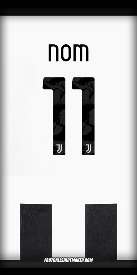 Maillot Juventus FC Cup 2024/2025 -  nom - 11