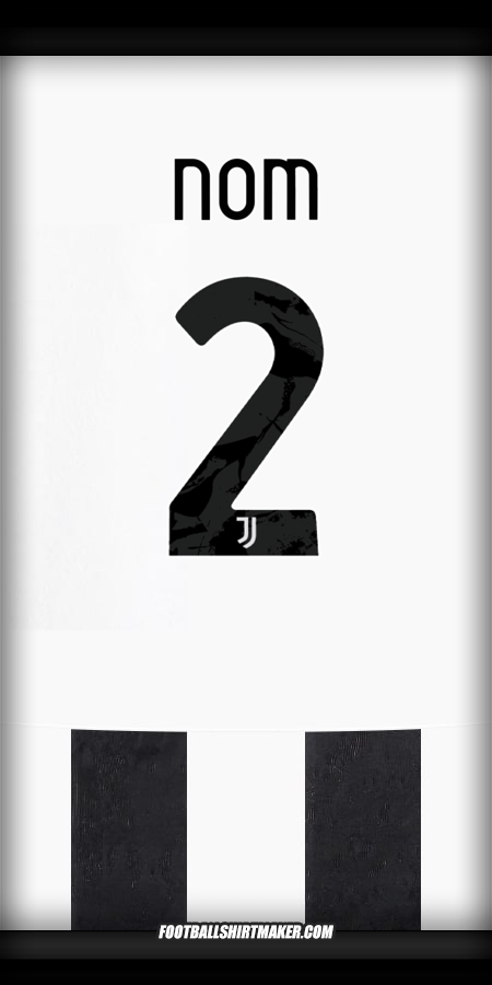 Maillot Juventus FC Cup 2024/2025 -  nom - 2