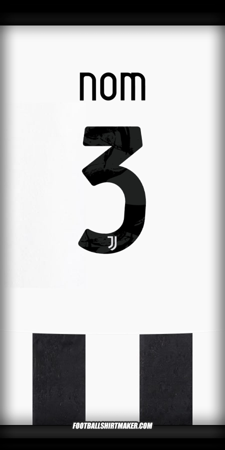 Maillot Juventus FC Cup 2024/2025 -  nom - 3
