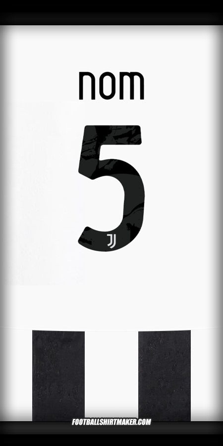 Maillot Juventus FC Cup 2024/2025 -  nom - 5