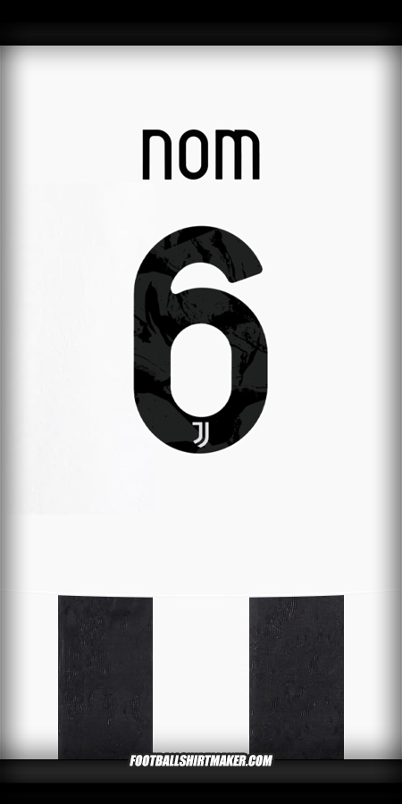 Maillot Juventus FC Cup 2024/2025 -  nom - 6