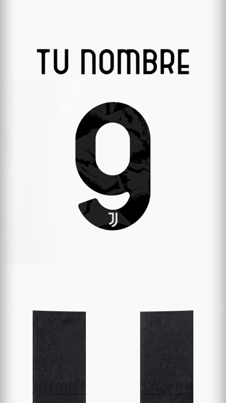 Jersey Juventus FC 2024/2025 Cup número 9 tu nombre