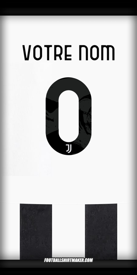 Maillot Juventus FC 2024/2025 Cup -  votre nom - 0
