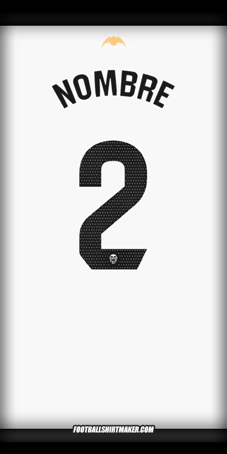 Camiseta Valencia CF 2024/2025 -  nombre - 2