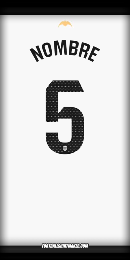Camiseta Valencia CF 2024/2025 -  nombre - 5