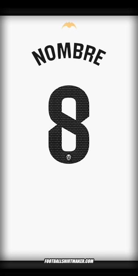 Camiseta Valencia CF 2024/2025 -  nombre - 8