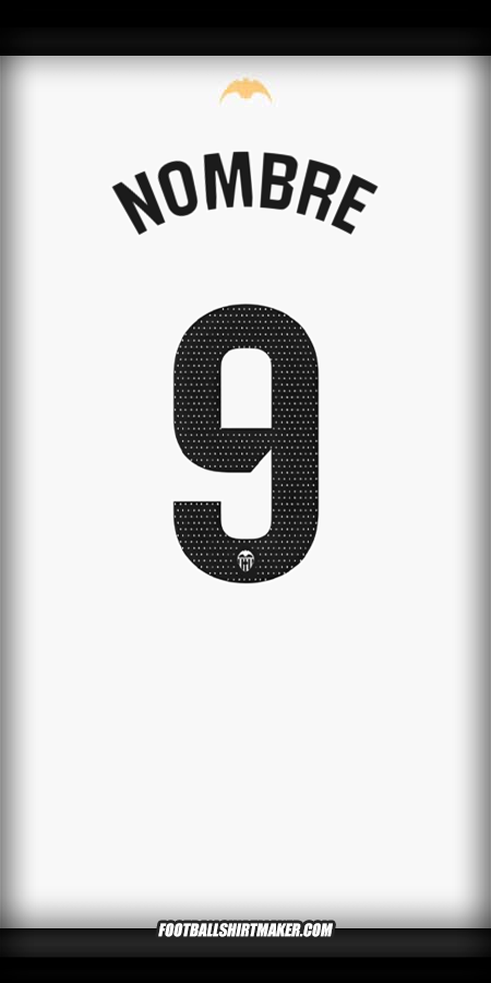 Camiseta Valencia CF 2024/2025 -  nombre - 9