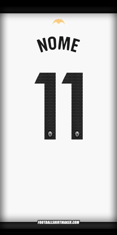 Camisa Valencia CF 2024/2025 -  nome - 11