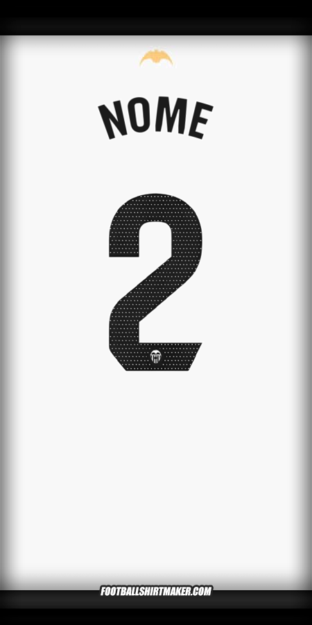 Maglia Valencia CF 2024/2025 -  nome - 2