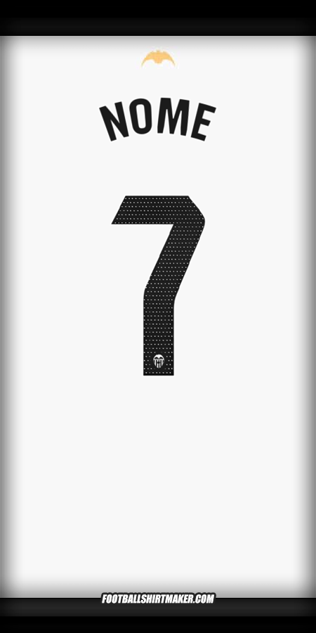 Maglia Valencia CF 2024/2025 -  nome - 7