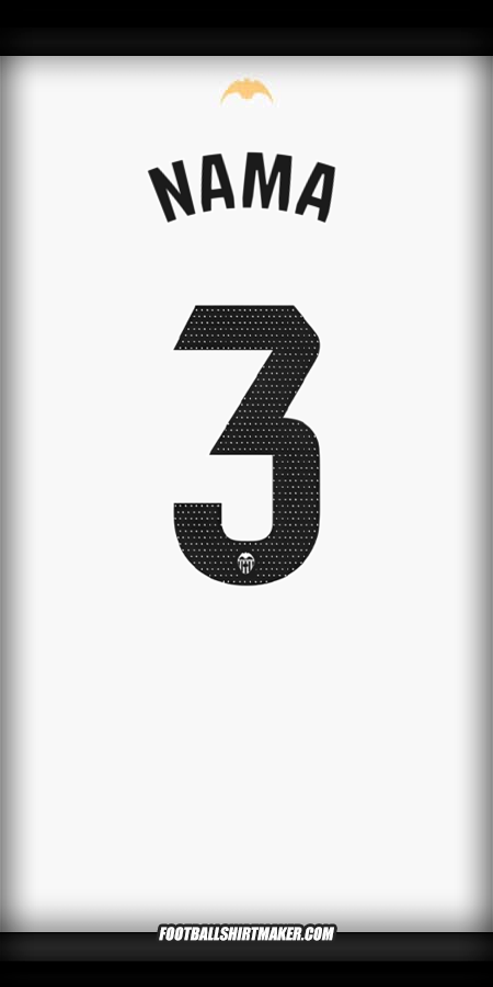 Jersey Valencia CF 2024/2025 -  nama - 3