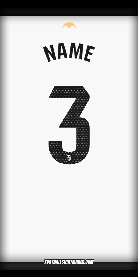 Shirt Valencia CF 2024/2025 -  name - 3