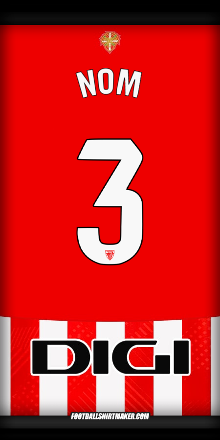 Maillot Athletic Club 2024/2025 -  nom - 3