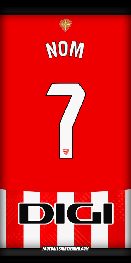 Maillot Athletic Club 2024/2025 -  nom - 7