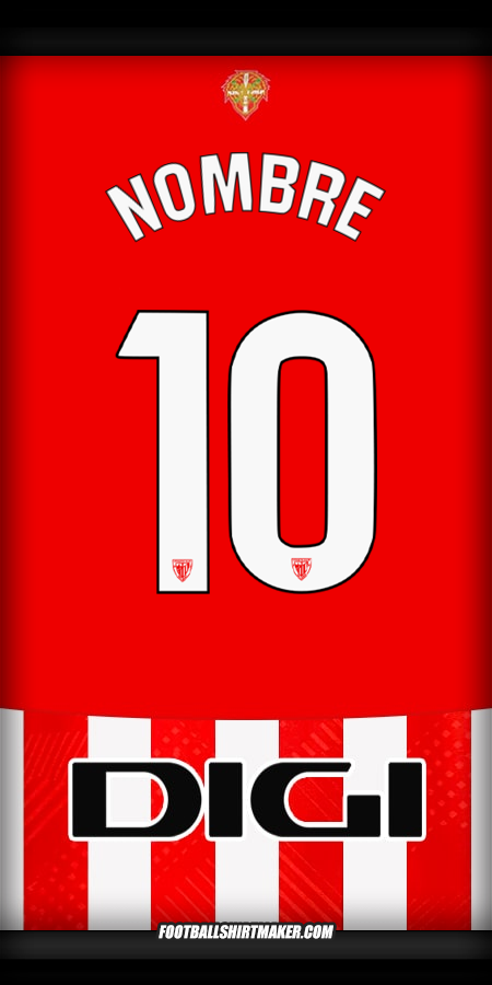 Camiseta Athletic Club 2024/2025 -  nombre - 10