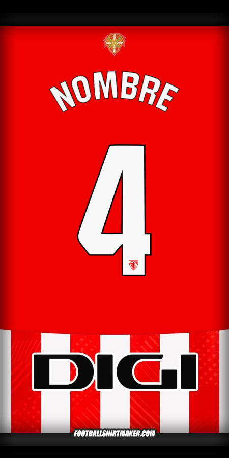 Jersey Athletic Club 2024/2025 -  nombre - 4