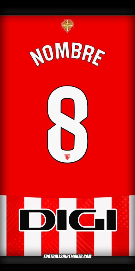 Jersey Athletic Club 2024/2025 -  nombre - 8