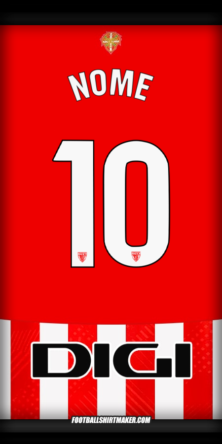 Camisa Athletic Club 2024/2025 -  nome - 10