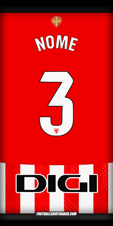 Maglia Athletic Club 2024/2025 -  nome - 3