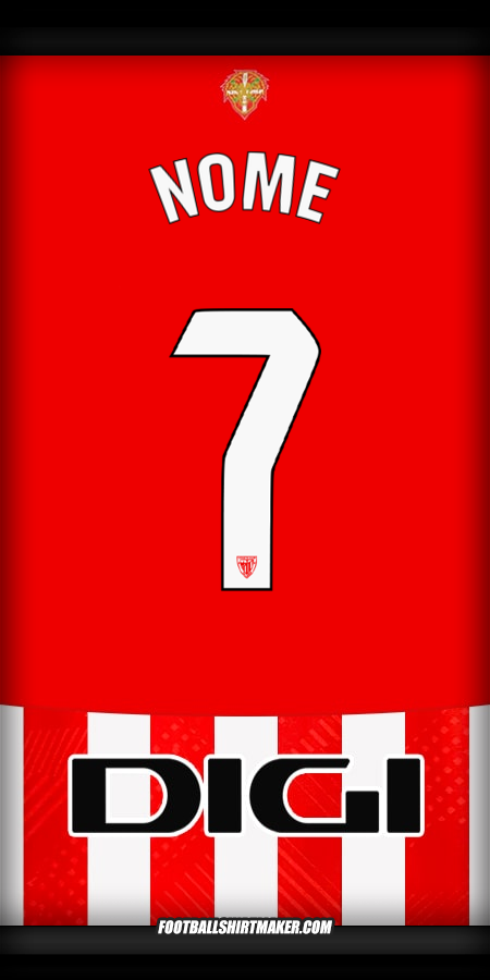 Maglia Athletic Club 2024/2025 -  nome - 7