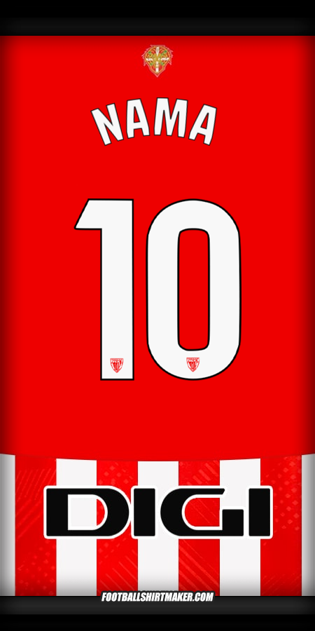 Jersey Athletic Club 2024/2025 -  nama - 10