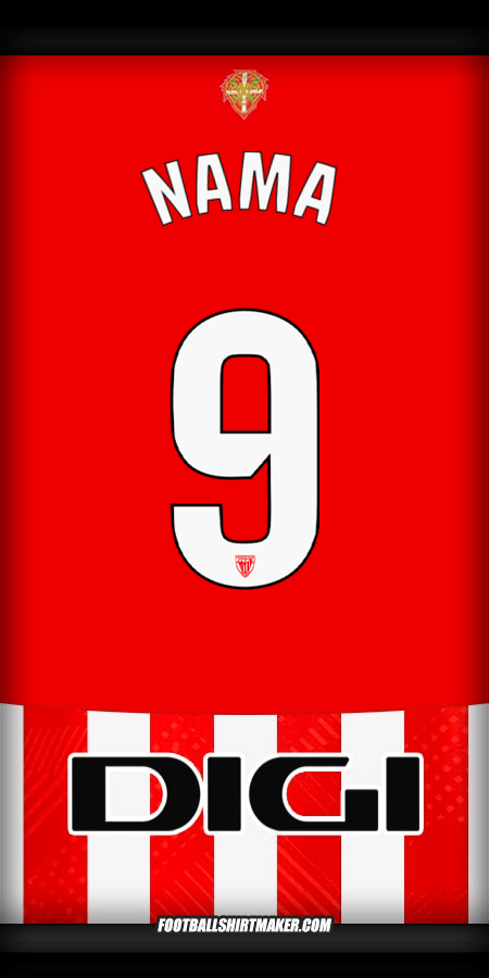 Jersey Athletic Club 2024/2025 -  nama - 9