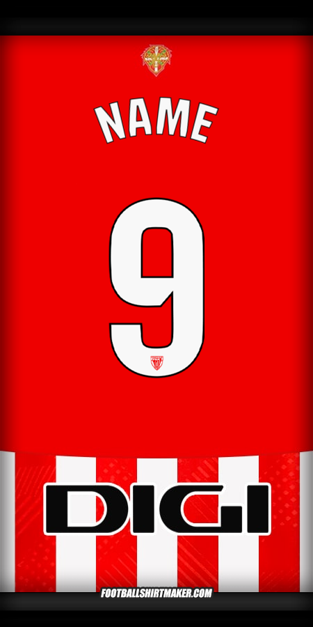 Shirt Athletic Club 2024/2025 -  name - 9