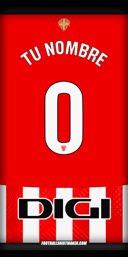 Camiseta Athletic Club 2024/2025 -  tu nombre - 0