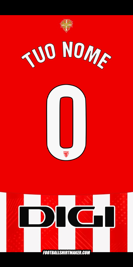 Maglia Athletic Club 2024/2025 -  tuo nome - 0
