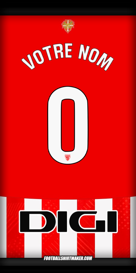 Maillot Athletic Club 2024/2025 -  votre nom - 0